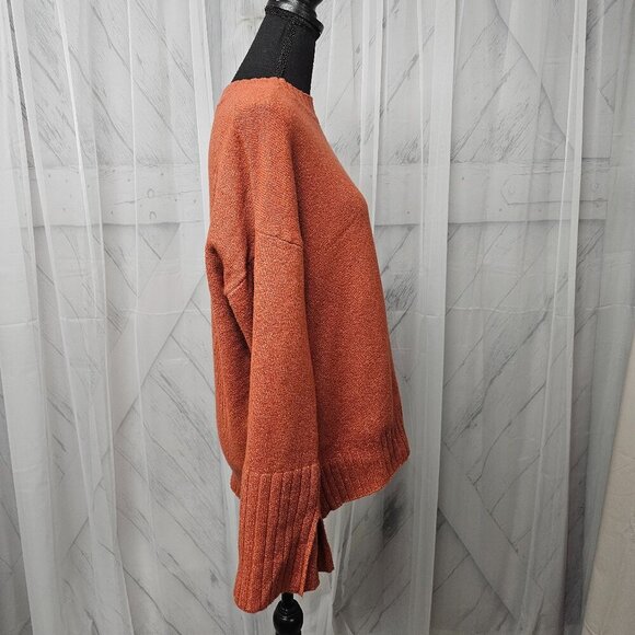 Sanctuary Women's Sweater in Rust Orange - Picture 8 of 16
